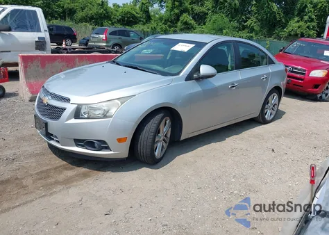 2012 Chevrolet Cruze Ltz из США, поврежденный, VIN 1G1PH5SC7C7148887